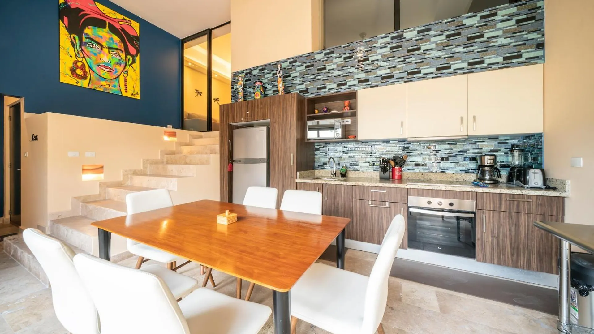 Condo Veronica - Comfortable 2 Bedroom With Rooftop Gym And Pool Playa del Carmen Apartment